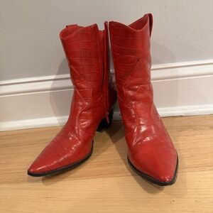 SOLD ted crocodile western boots